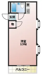 MTコーポ【201号室】の間取り