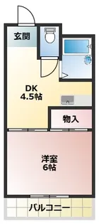 田代ハイツ【301号室】の間取り