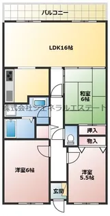 3LDKの間取り画像