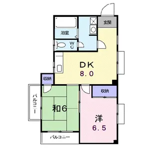シャルマン【3階】の間取り