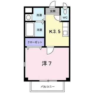 マインチマー【1階】の間取り