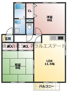 パル【1階】の間取り