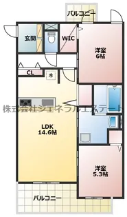 フィエルテ【102号室】の間取り