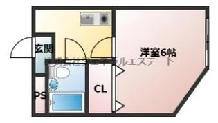 サンコーハイツ【203号室】の間取り