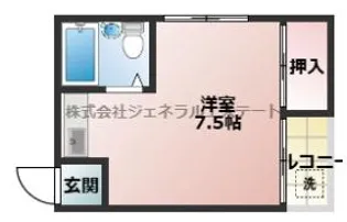 アルフィー大和田【201号室】の間取り