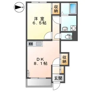 津田くにみ谷’08【1階】の間取り