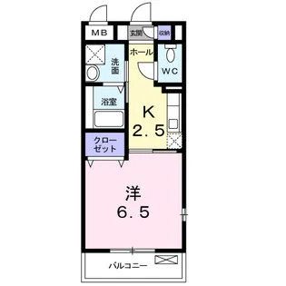 Sun Bell&寝屋川【1階】の間取り