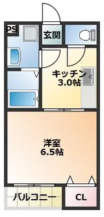 大阪府門真市末広町【マンション】の間取り