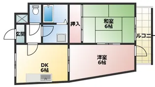 忍ケ丘SKビル【303号室】の間取り