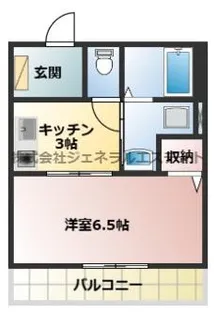 Gクレフ【202号室】の外観