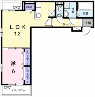ロワール【2階】の間取り