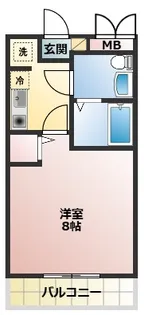 ブランボナール【3階】の間取り