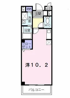 シュテルン星田【2階】の間取り