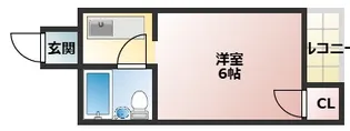 バードヒル古川橋【2階】の間取り