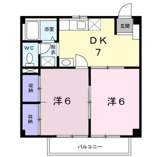 レーベンハイム【2階】の間取り