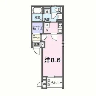 プログレNΩ【2階】の間取り