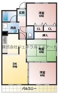 ノースコート【1階】の間取り