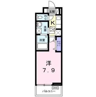 ソラーナ古川橋【1階】の間取り