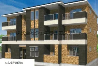 パインオーク B【1階】の外観