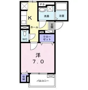 SUNLIT Ⅲ【2階】の間取り