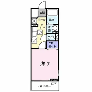 メゾン・ソウザⅠ【2階】の間取り