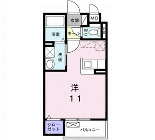 カーサ グランツ【2階】の間取り