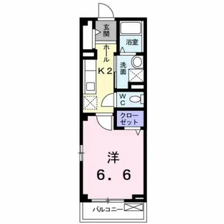 ドゥーエ コーキ【2階】の間取り