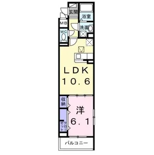 ベル ファミーレ【1階】の間取り
