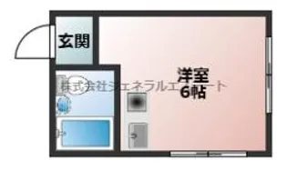 大和ヒューマンハイツ【3階】の間取り