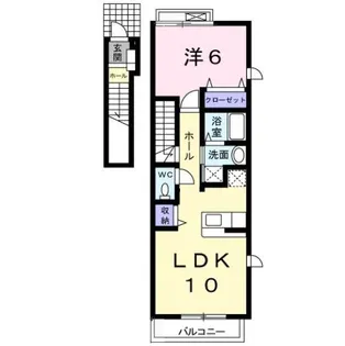シャルマン フルール【2階】の間取り