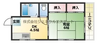 アルティ寝屋川【205号室】の間取り