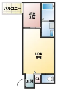 F asecia Magnolia【3階】の間取り