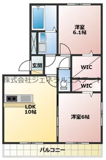 パレット【1階】の間取り