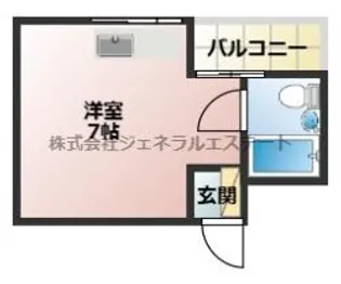 JPアパートメント門真【303号室】の間取り