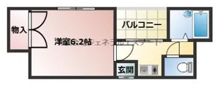 ヴォーグシャトー【203号室】の間取り