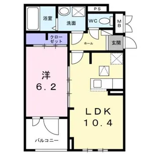 グレートエレガンス’24【1階】の間取り