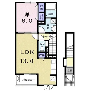 ブリアン ステージ【2階】の間取り