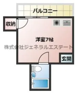 メゾンエトワール【2階】の間取り