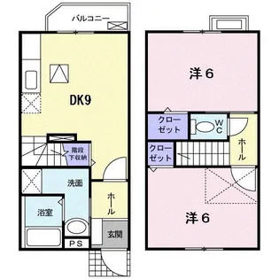 TOWAメゾン【1階】の間取り