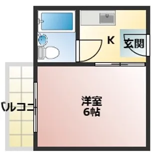 シャルマン南野【3階】の間取り