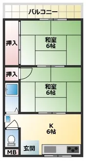 エスポワール上神田【3階】の間取り