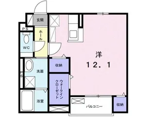 カーサ グランツ【1階】の間取り