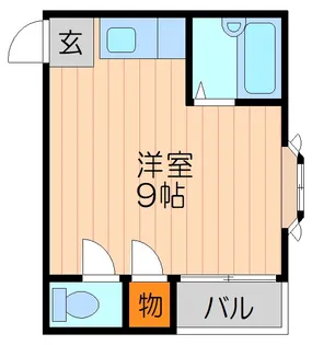 チェリッシュハウス【303号室】の間取り