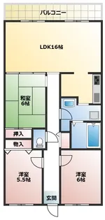 PHOENIX COURT 交野Ⅰ【1階】の間取り