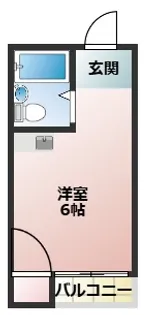 サニーハイツ寝屋川【2階】の間取り