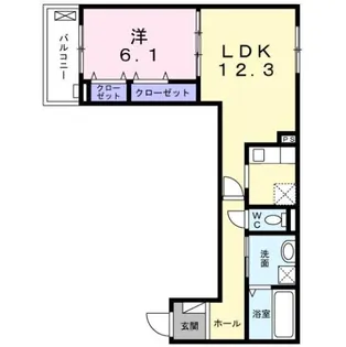 パレフローラ【2階】の間取り