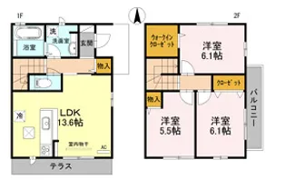 木屋町メゾネット【101号室】の間取り