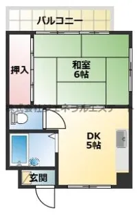 ロイヤル清水ビル【4階】の間取り