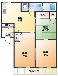 メゾン大久保【201号室】の間取り