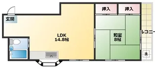 大広第2ビル【302号室】の間取り